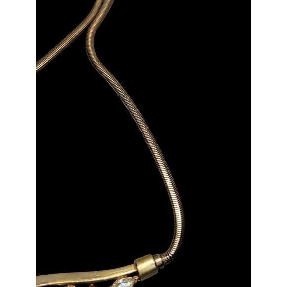 Crown Trifari Alfred Philippe Choker Necklace Patent Pend Book Piece Estate 16" - Picture 13 of 16